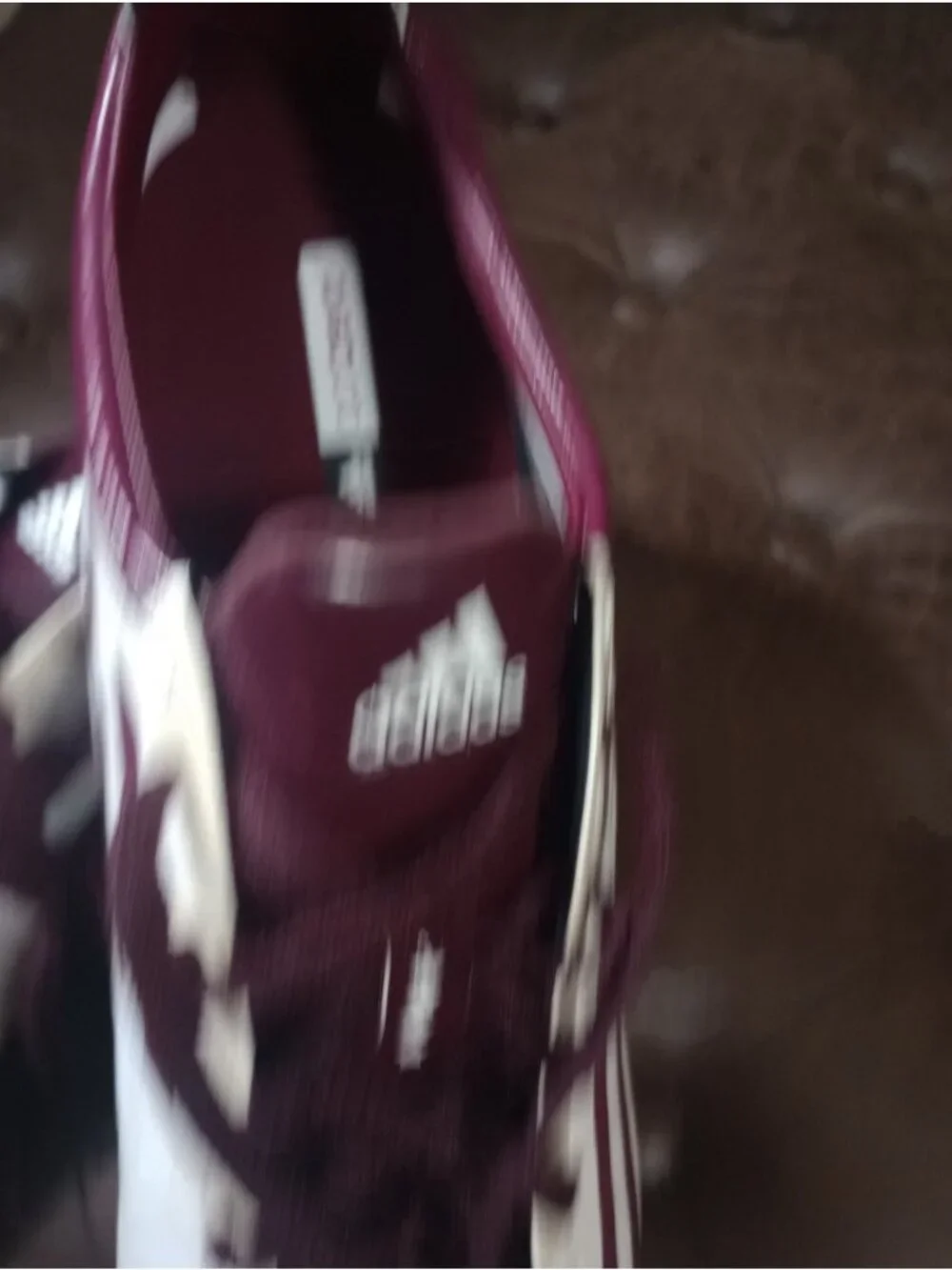 New Marrón/Purple Adidas Adizero 5-Star Soccer/Football Cleats Mens Size 15
